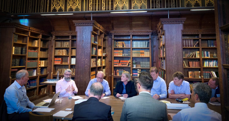 roundtable clinical leadership healthcare photo side angle