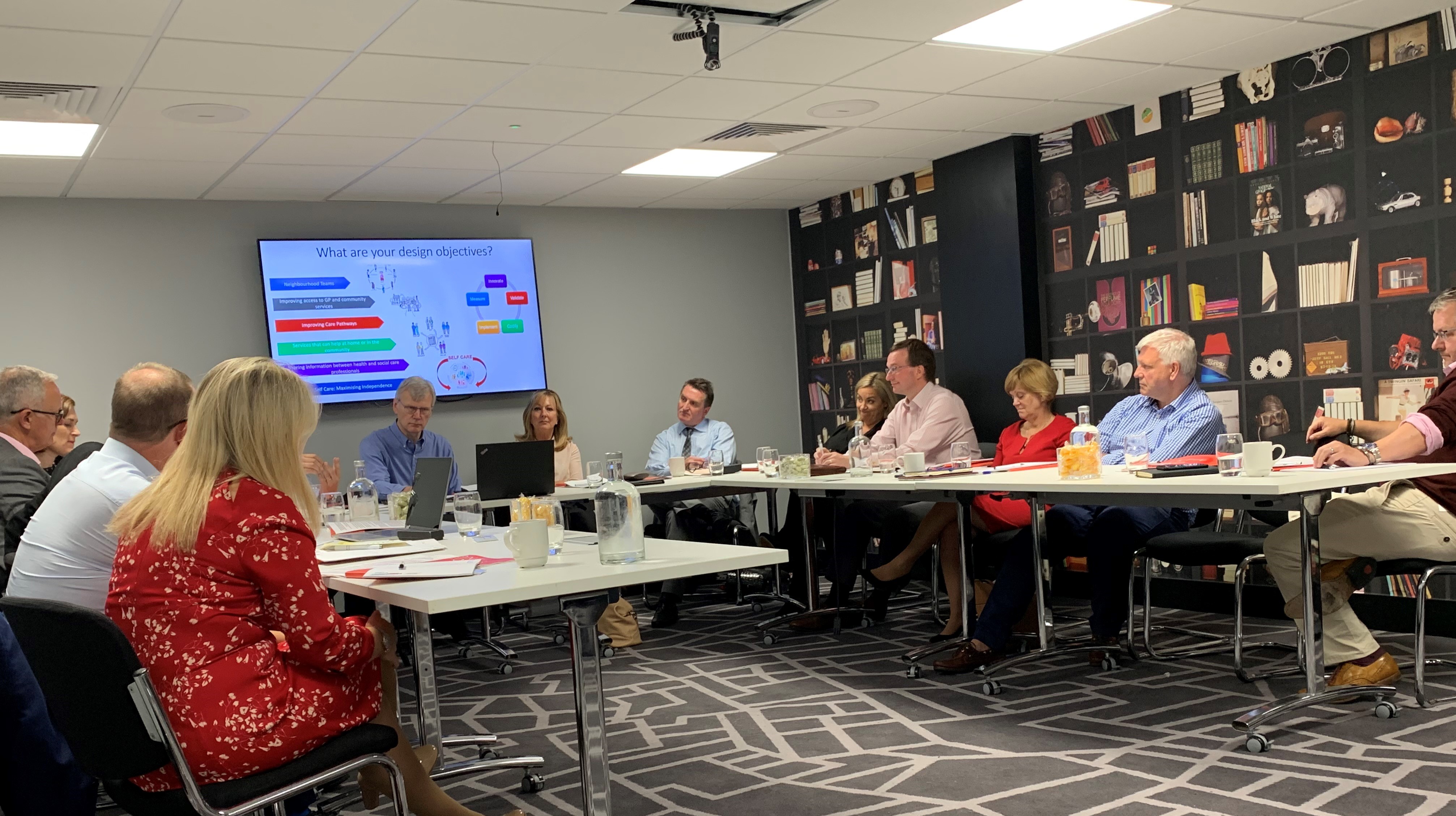 delivering integrated care workshop photo