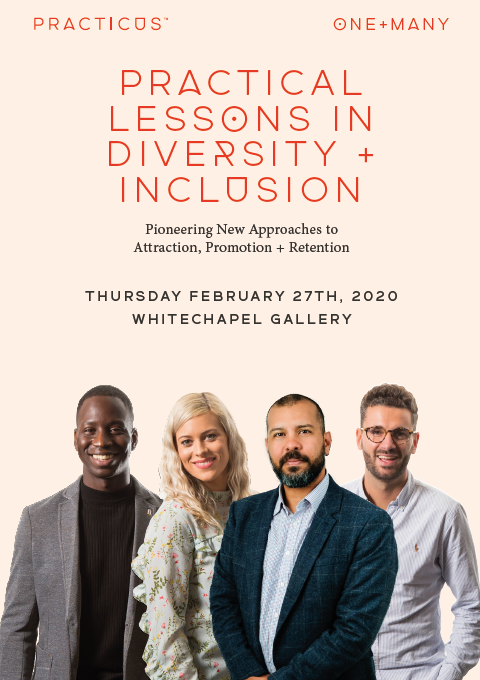 Thumbnail link to the future of work report: how to optimise agile working post lockdown Visual link to practical lessons in diversity and inclusion