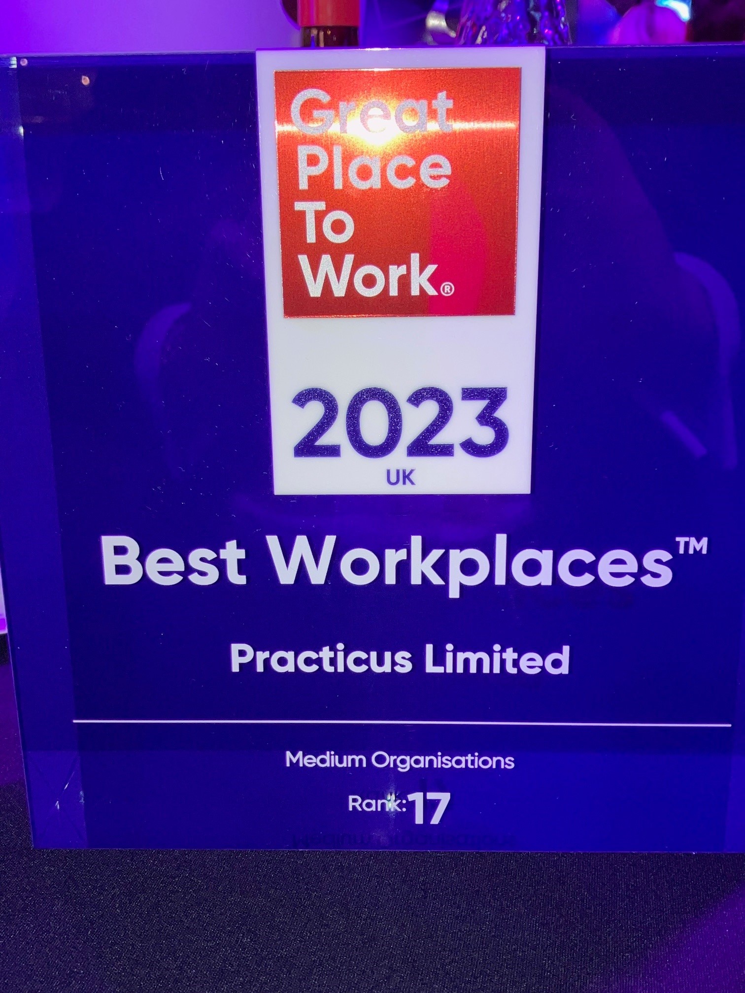 Practicus Limited best workplaces